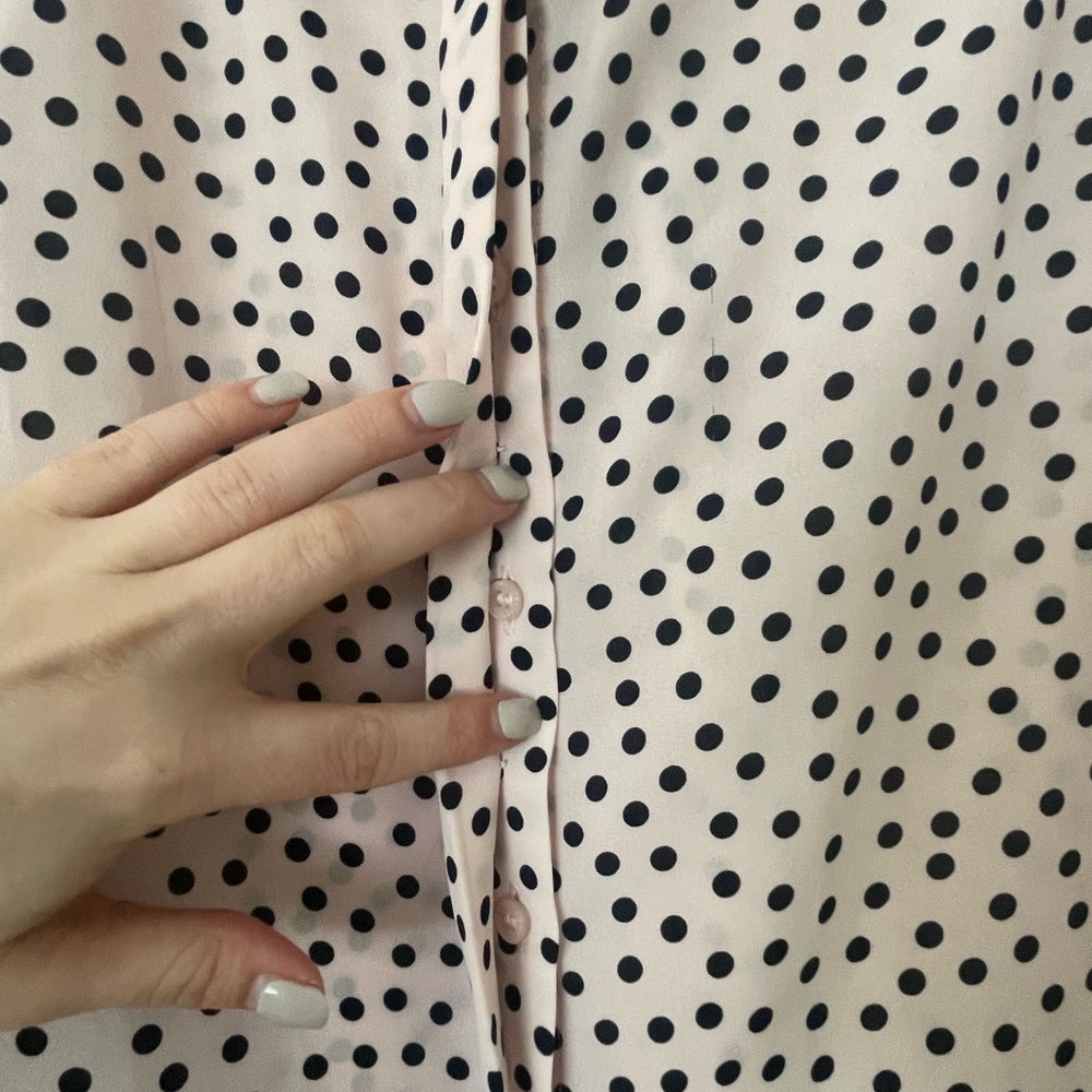 Polka dot blouse - Picture 4 of 5